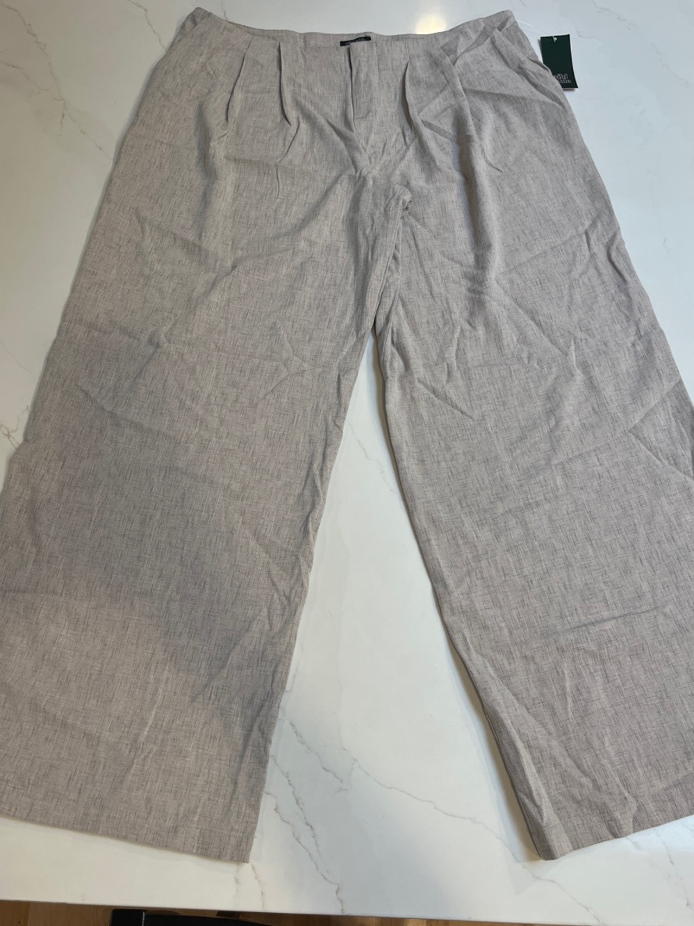 wild fable Women’s Wide-Leg Trouser in Light Taupe
